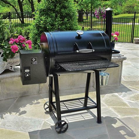 Large 28" Pellet Smoker Grill BBQ Smoking Tailgate