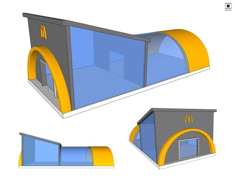 McDonald's Restaurant Concept Building Design : r/architecture