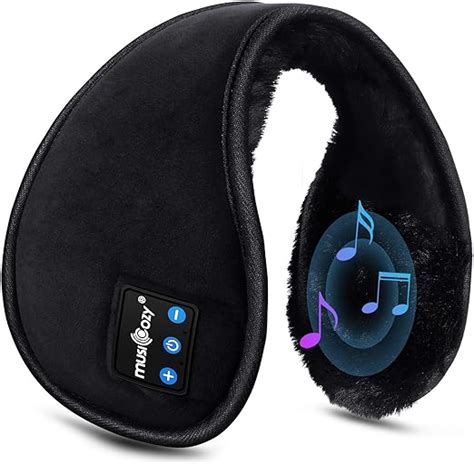 Bluetooth Ear Warmers Ear Muffs LC-dolida Earmuffs Built-in HD Speakers ...