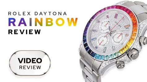 Rolex Daytona Rainbow Replica (Video Review) - United Luxury Shop