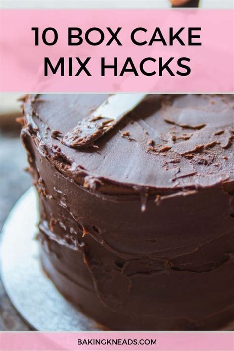 10 Box Cake Mix Hacks (How to Improve a Boxed Cake Mix) | Cake mix ...