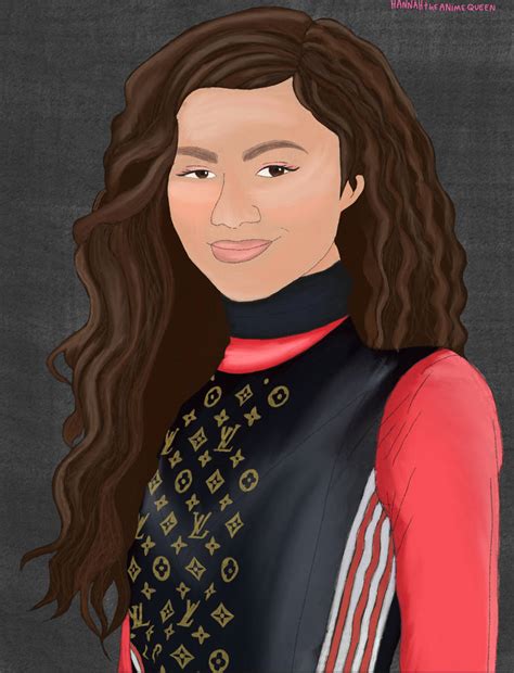 Zendaya fanart by hannahtheanimequeen on DeviantArt