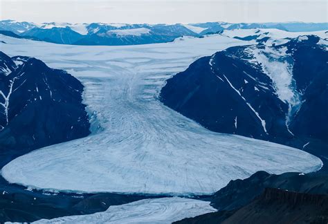 Piedmont Glacier Oozing Down | Near the Muller Icecap, Axel … | Flickr