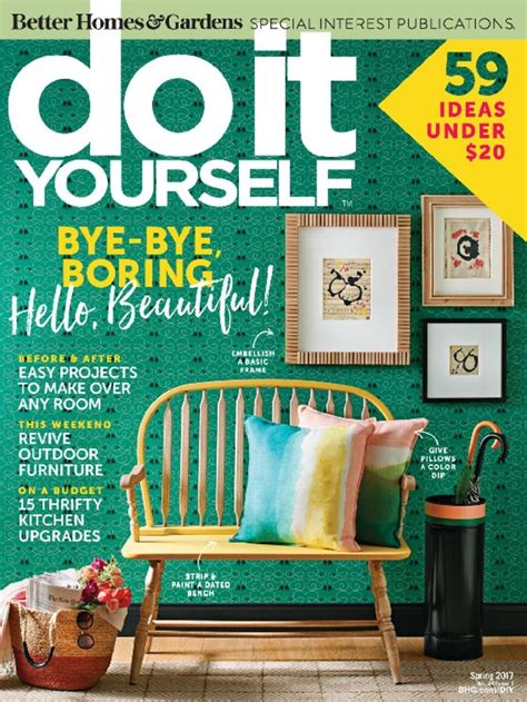 Do It Yourself Magazine Subscription | Do it yourself magazine, Decor ...