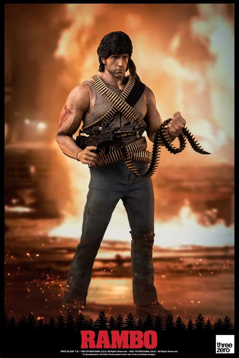 Preview of the Rambo Figure from First Blood by ThreeZero - ActionFigureNews.ca - Canadian ...