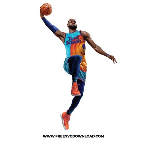 LeBron James Clipart Space Jam SVG | Free SVG Download