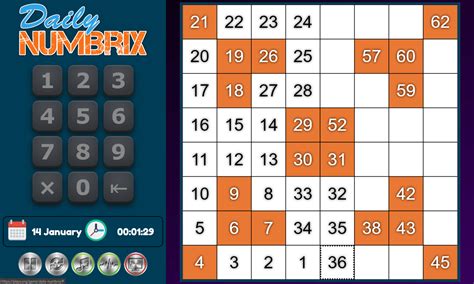 🕹️ Play Daily Numbrix Game: Free Online Number Filling Logic Puzzle ...