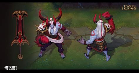 Bloodmoon Aatrox Concept art | League of legends, League of legends ...