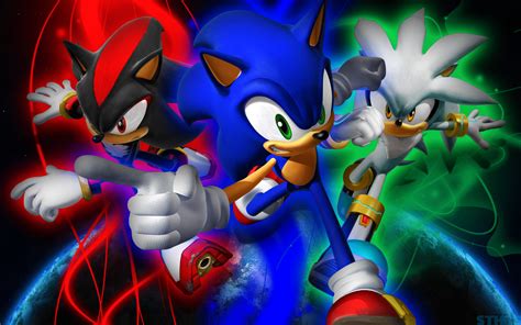 🔥 [0+] Sonic Shadow and Silver Wallpapers | WallpaperSafari