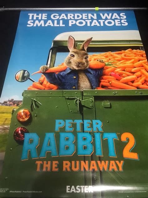 PETER RABBIT 2 Movie Poster on Mercari in 2021 | Peter rabbit movie, 2 movie, Peter rabbit