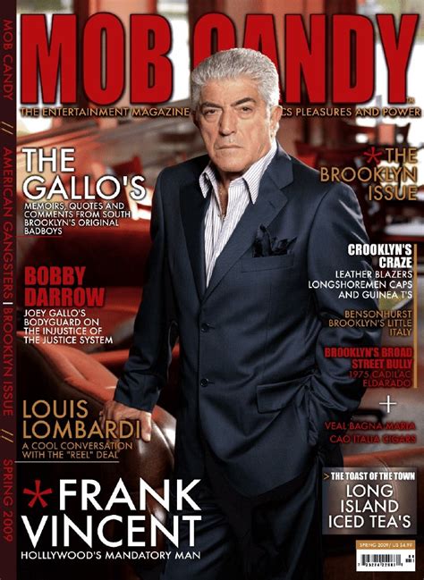 Mob Candy Magazine - Frank Vincent Cover