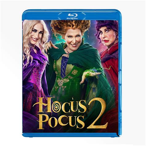 Hocus Pocus 2 Movie 2022 New Blu-ray Disc With Cover Art Bluray Films ...