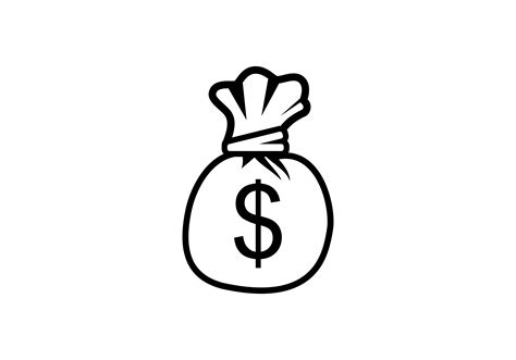 Money Bag Logo Graphic by DEEMKA STUDIO · Creative Fabrica