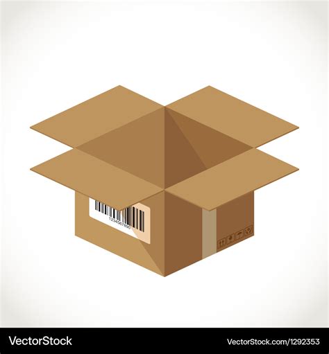 Box packaging Royalty Free Vector Image - VectorStock