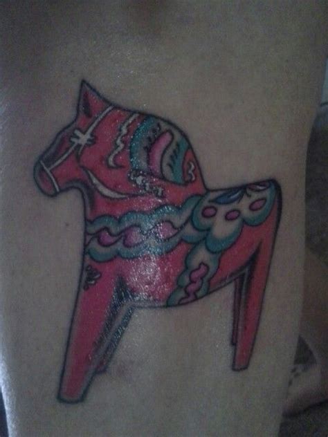 My Dala Horse Tattoo | Horse tattoo, Dala horse, Tattoos