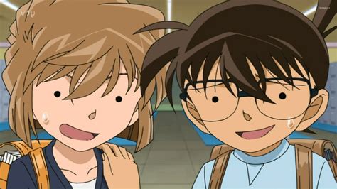 Ai Haibara and Conan Edogawa - Clase Closed wallpaper - Anime ...