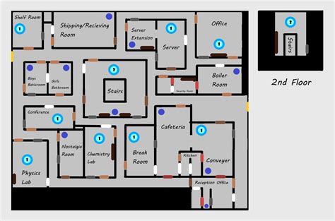 Flee The Facility Map Blueprints (Updated) : r/fleethefacility