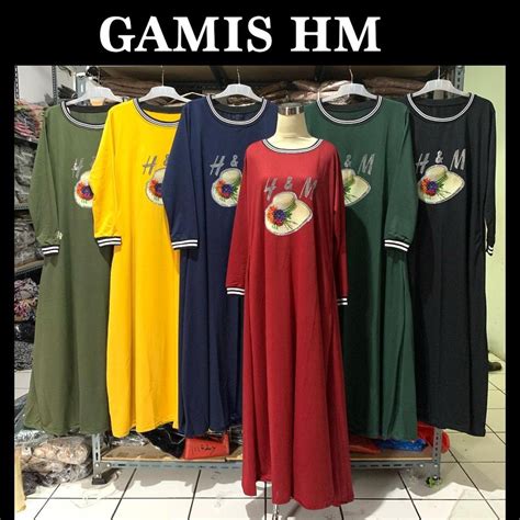 GAMIS FASHION GAMIS HM FASIONEBLE MUSLIMAH WEAR | Shopee Singapore