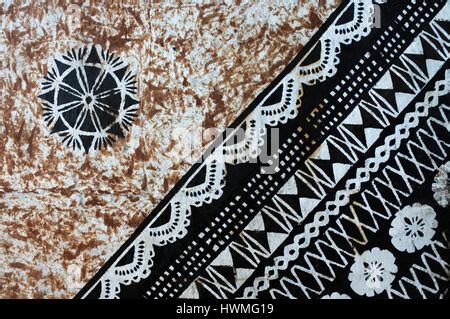 Fijian tapa cloth Stock Photo - Alamy