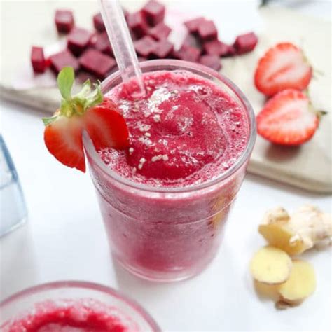 Beet Smoothie (You'll Actually Love!) - Detoxinista