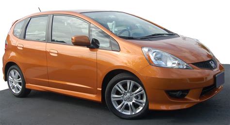 Orange Honda Fit Sport | Carros