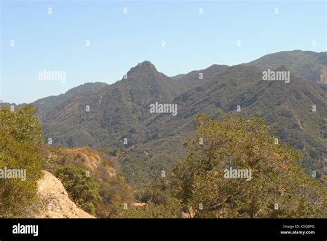 Santa Monica mountains Stock Photo - Alamy