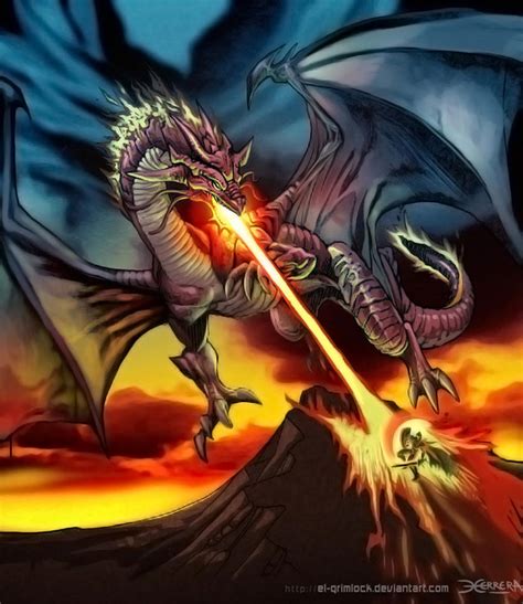 Dragon de Magma. by el-grimlock on DeviantArt
