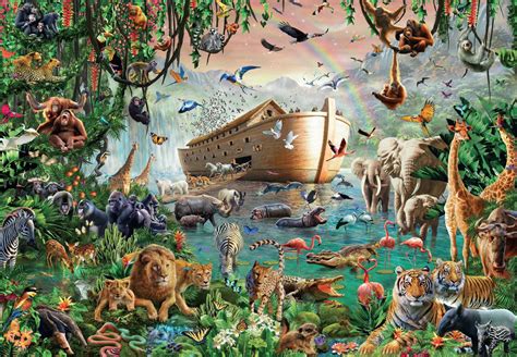 Noah's Ark, 3000 Pieces, Jumbo | Puzzle Warehouse