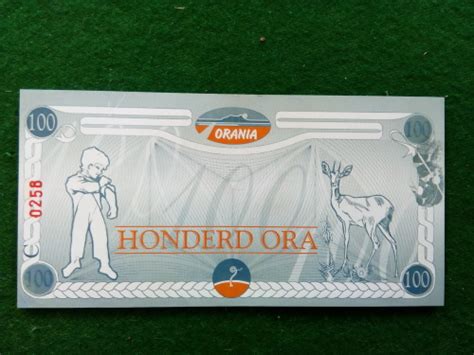 Other South African Bank Notes - RSA ... ORANIA ... 100 ORA LOCAL CURRENCY COUPON 2011 ISSUE was ...