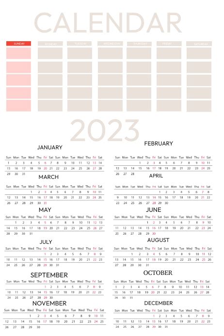 Calendar Planner Design Template | PosterMyWall