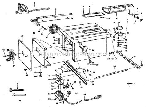 Craftsman Model 113 Table Saw Parts | Brokeasshome.com