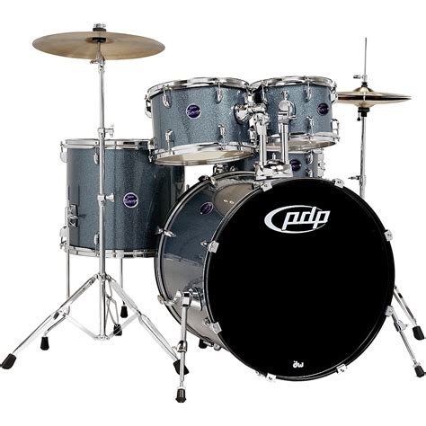 PDP by DW Encore By PDP 5-Piece Drum Kit with Hardware and Cymbals ...