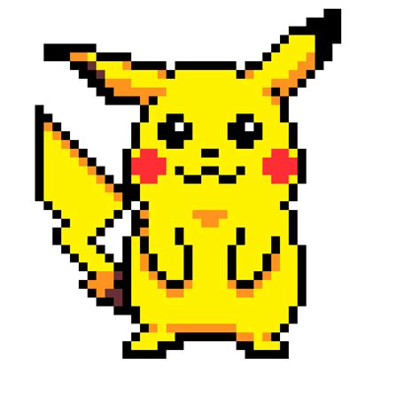 Pikachu Pixel Art Pixel Art Pikachu Art | Images and Photos finder