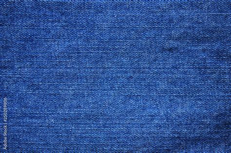 Blue Denim Jeans Texture Background of Seamless Empty Fabric, Close Up Top View Banner. Blank ...