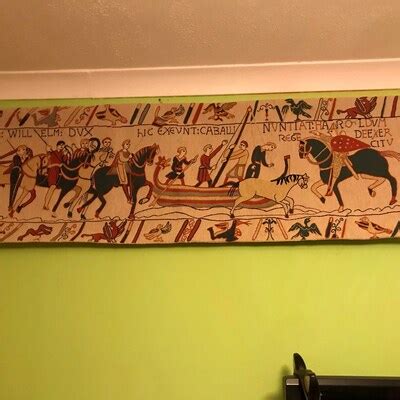 Bayeux Tapestry Wall Hanging Medival Wall Tapestry Medieval Decor - Etsy