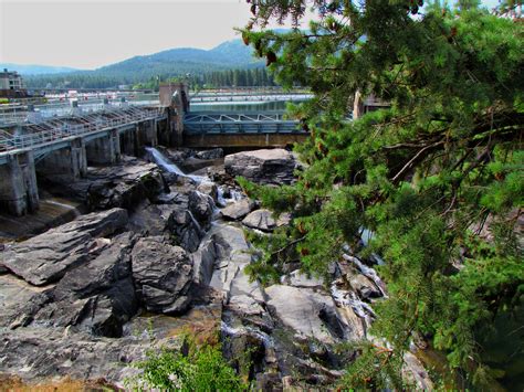 Post Falls-Falls-Idaho | The falls at Post Falls, in Idaho, … | Flickr