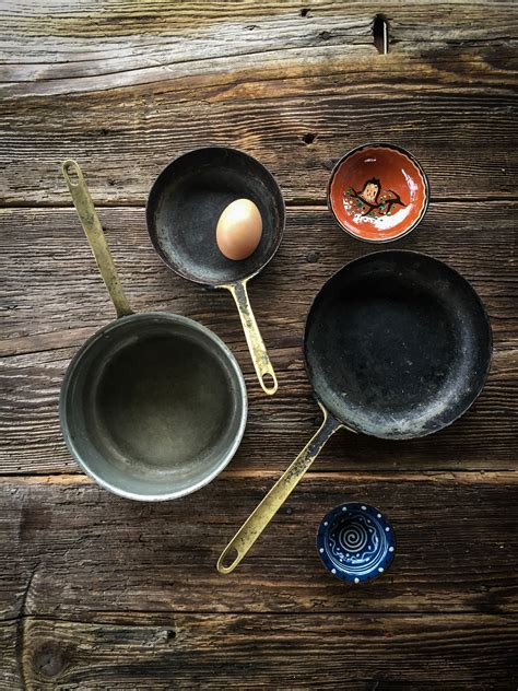 Small Copper Frying Pan With Incredible Patina | Etsy