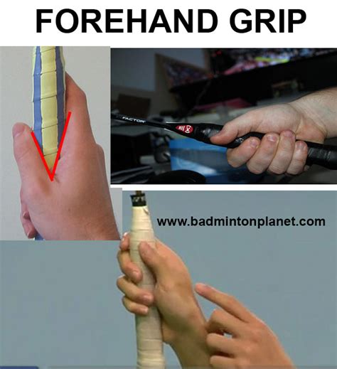 How to Hold Badminton Racquets/Rackets - BadmintonPlanet.com