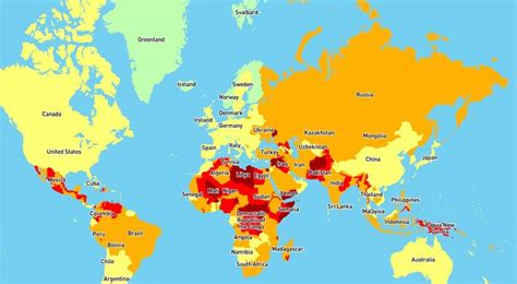 Here is the list of world’s most dangerous countries in 2023