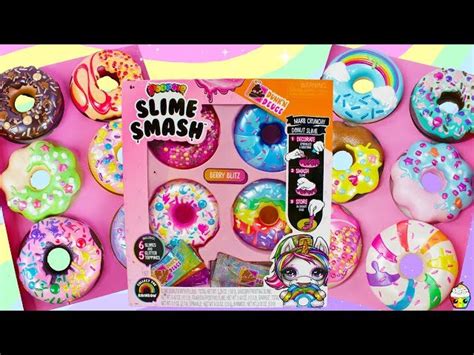 Poopsie Slime Smash Donuts Full Set Unboxing! Fun Slime Mixing Donuts - Videos For Kids