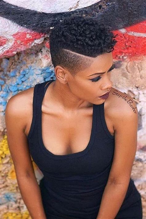 Short Haircut Designs Your Barber Needs To See - Essence Short Natural Haircuts, Natural Hair ...