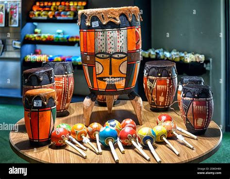 African handicrafts representing culture and tradition at Johannesburg, South Africa Stock Photo ...