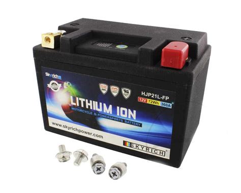 Harley Davidson 6Ah Lithium Motorcycle Battery - 66000174 - LTM21L - UK ...