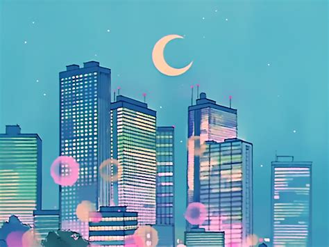 Aesthetic 90s Anime City - Largest Wallpaper Portal