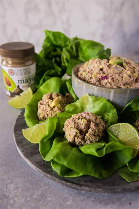 Avocado Tuna Salad • The Crumby Kitchen