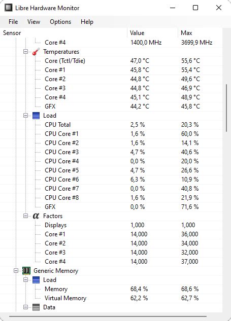 Libre Hardware Monitor para Windows Download - Baixesoft