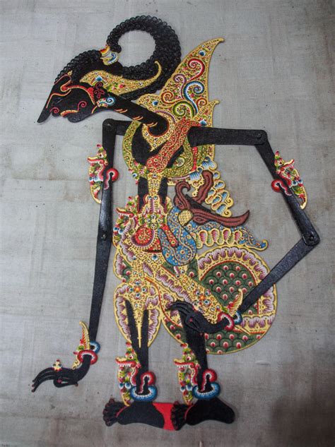 Enderle Travelblog: Wayang Kulit Puppet Making