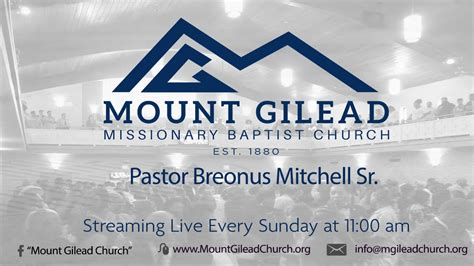 Mt Gilead Missionary Baptist Church Nashville - Live Stream - YouTube