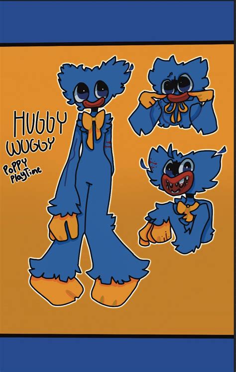 Huggy wuggy fan art | Poppies, Time art, Fan art