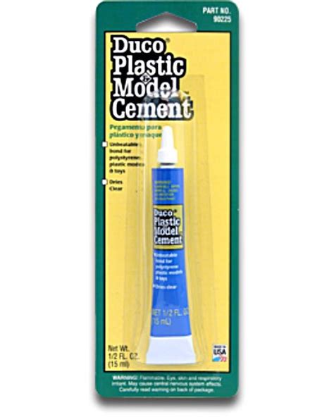 Buy the Devcon 90225 DUCO Plastic & Model Cement ~ 0.5 oz Tube at Hardware World